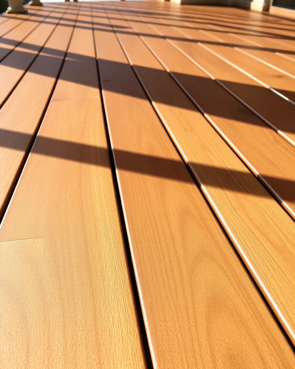 Technical close-up of the Cape Town Timber Decking signature concealed fixing system for a seamless, fastener-free finish.